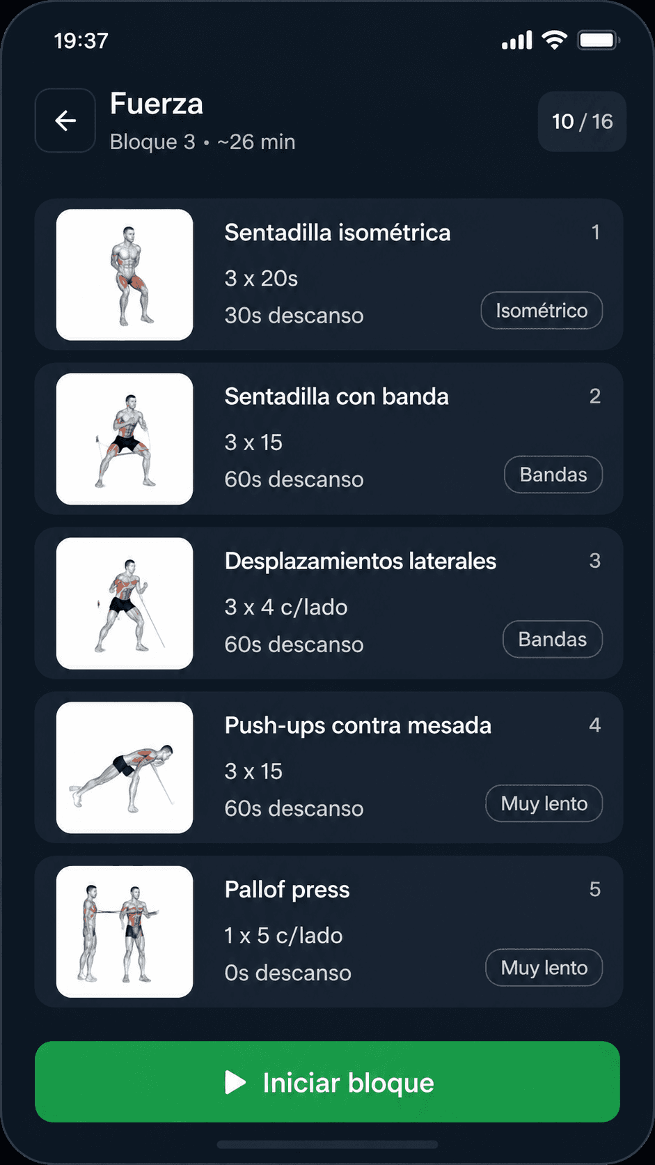 Lista de ejercicios